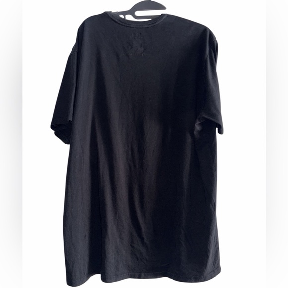 Polo by Ralph Lauren Black Tee Crew Neck Slim Fit 1” Polo embroidery Size XL - Picture 4 of 9